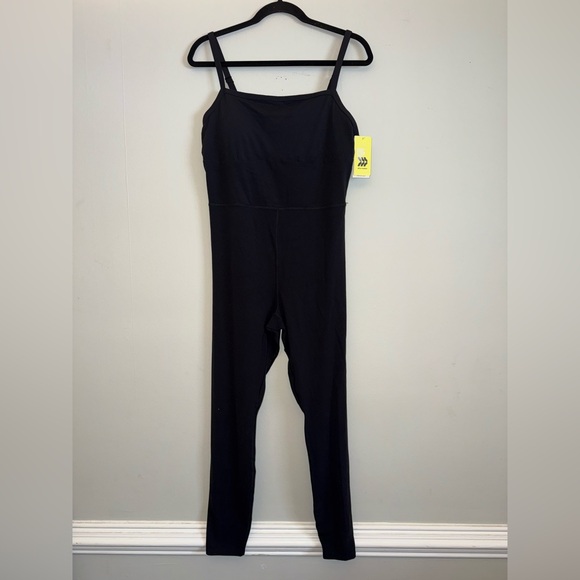 NWT ALL IN MOTION XL Women’s everyday soft active jumpsuits black sz XL ✨ - Picture 3 of 6